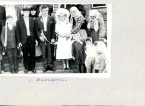 Fotografie de nuntă. Satul Dimitrovca, raionul Bolgrad. 1981